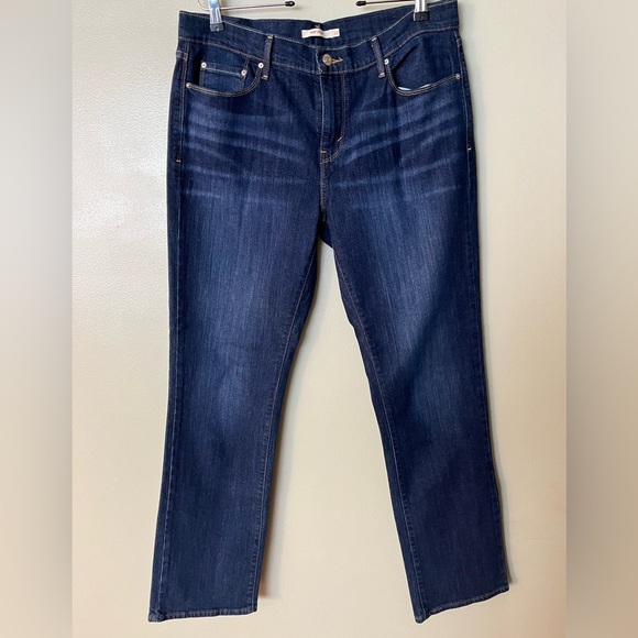 Levi's Denim - Levis Straight Leg Womens Blue Jeans Size 12